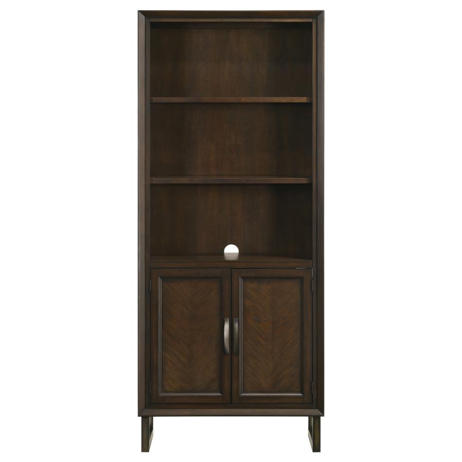 Marshall Brown Cabinet Bookcase - MyWaynesHome #