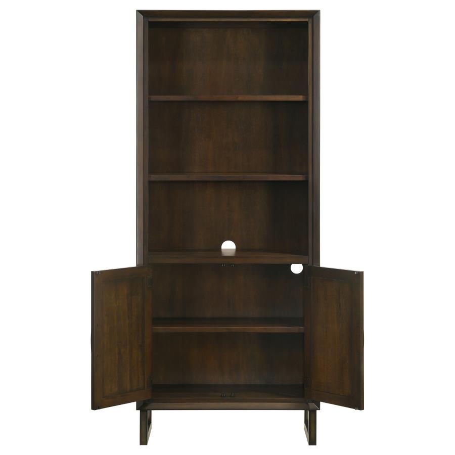 Marshall Brown Cabinet Bookcase - MyWaynesHome #