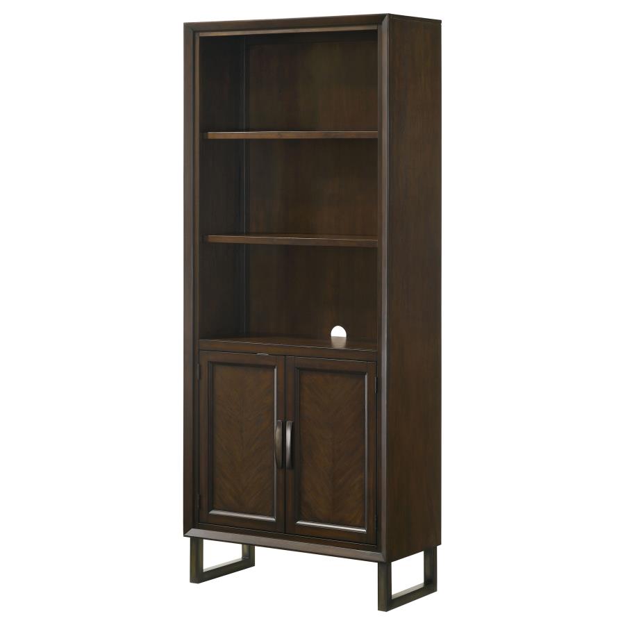 Marshall Brown Cabinet Bookcase - MyWaynesHome #