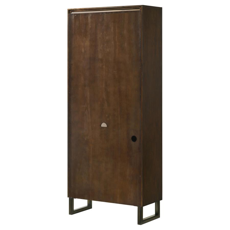 Marshall Brown Cabinet Bookcase - MyWaynesHome #