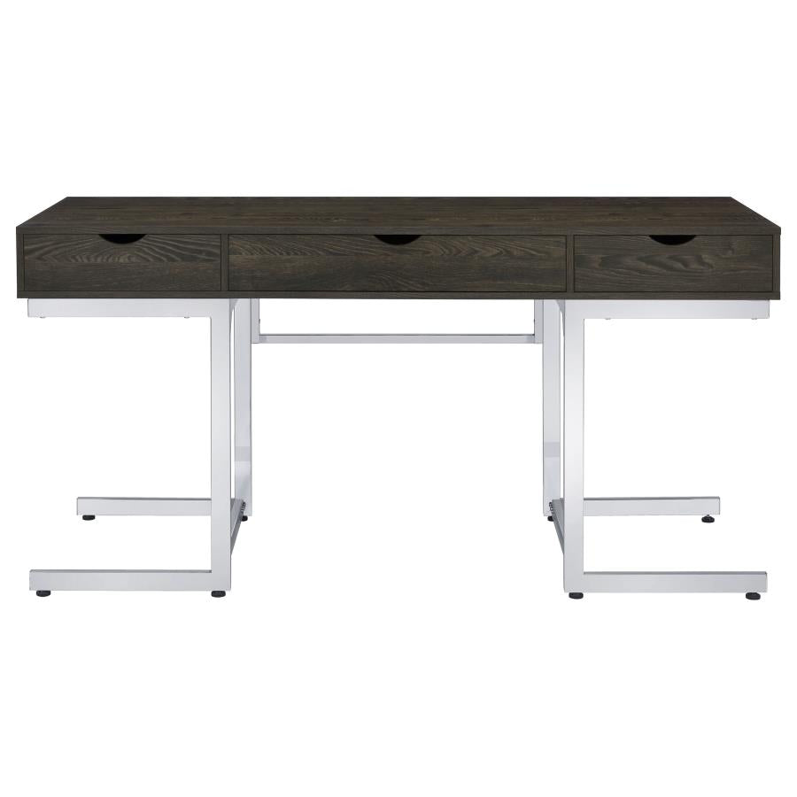Noorvik Brown Writing Desk - MyWaynesHome #