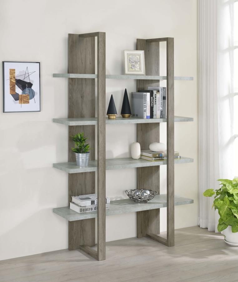 Danbrook Grey Bookcase - MyWaynesHome #