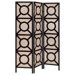 Vulcan Brown 3 Panel Room Divider - MyWaynesHome #