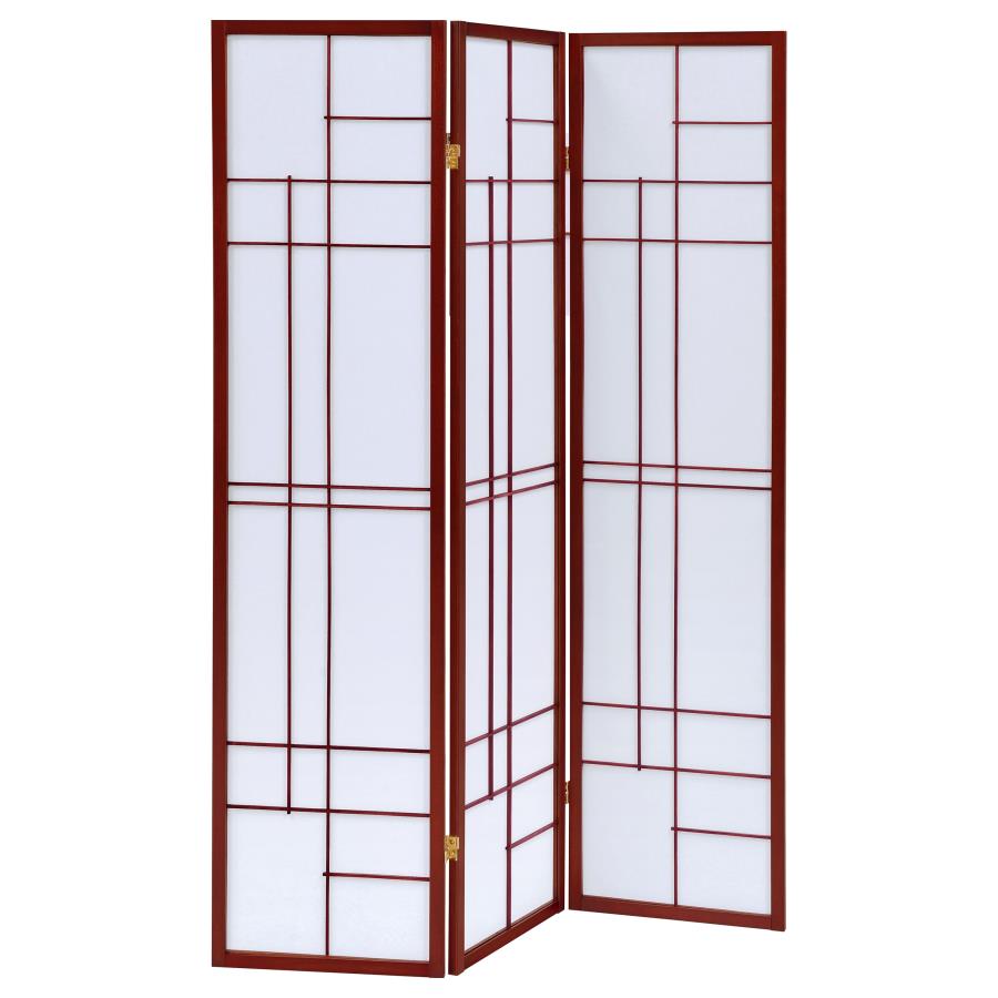Katerina Brown 3 Panel Room Divider - MyWaynesHome #