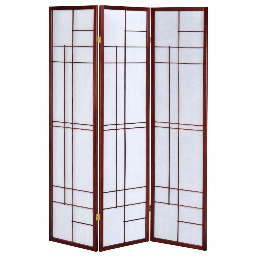 Katerina Brown 3 Panel Room Divider - MyWaynesHome #