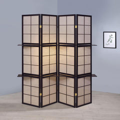 Iggy Brown 4 Panel Room Divider - MyWaynesHome #