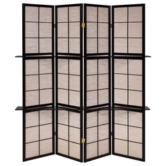 Iggy Brown 4 Panel Room Divider - MyWaynesHome #