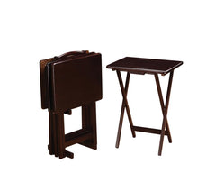 Donna Brown Tv Tray Table Set - MyWaynesHome #