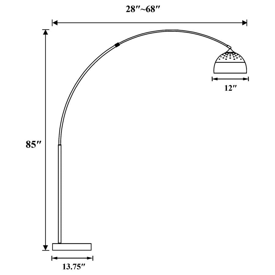 Krester Silver Floor Lamp - MyWaynesHome #