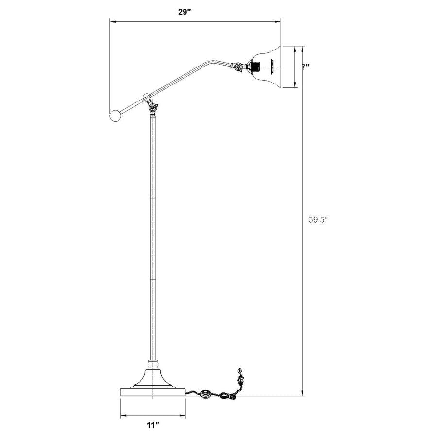 Eduardo Brown Floor Lamp - MyWaynesHome #