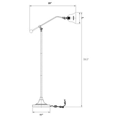 Eduardo Brown Floor Lamp - MyWaynesHome #