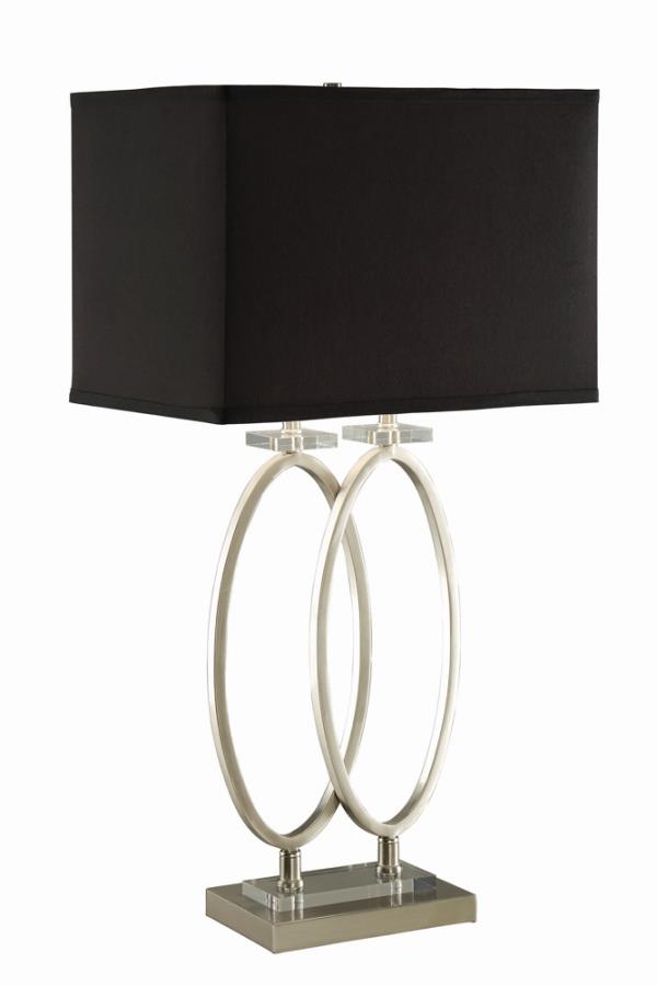 Izuku Silver Table Lamp - MyWaynesHome #
