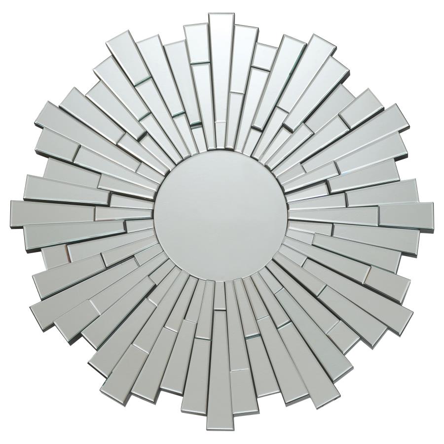 Danika Silver Wall Mirror - MyWaynesHome #