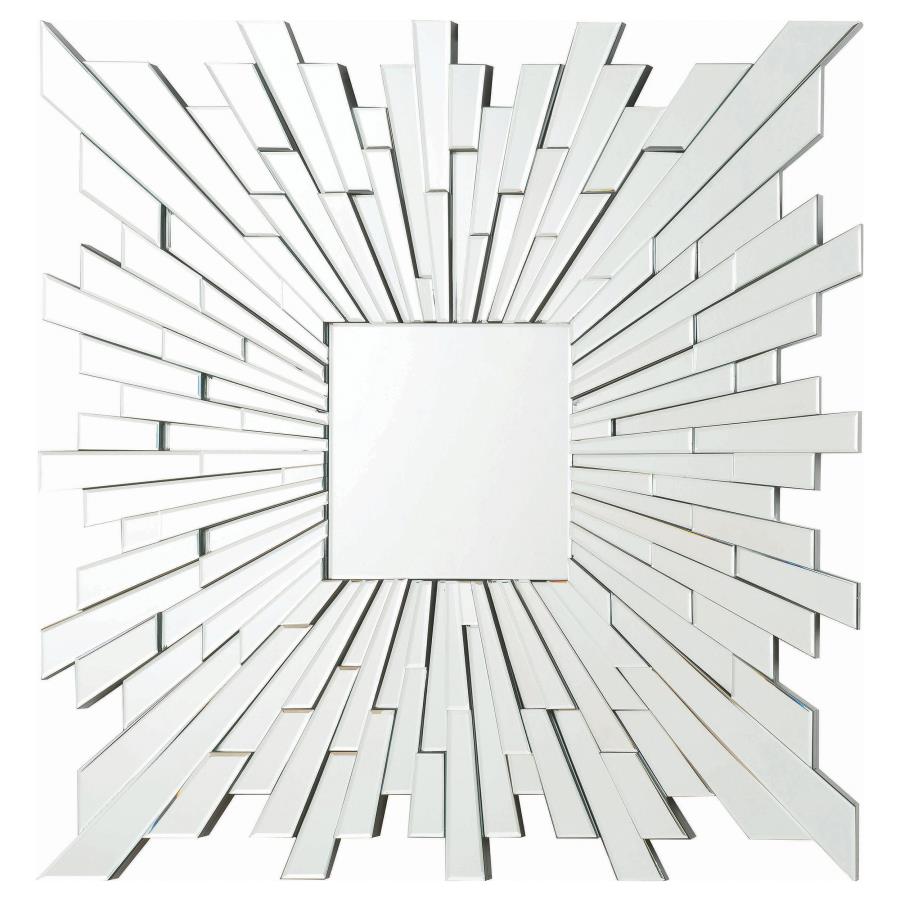 Brantley Silver Wall Mirror - MyWaynesHome #