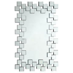 Pamela Silver Wall Mirror - MyWaynesHome #