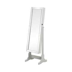Yvonne Grey Jewelry Cheval Mirror - MyWaynesHome #