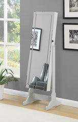 Yvonne Grey Jewelry Cheval Mirror - MyWaynesHome #