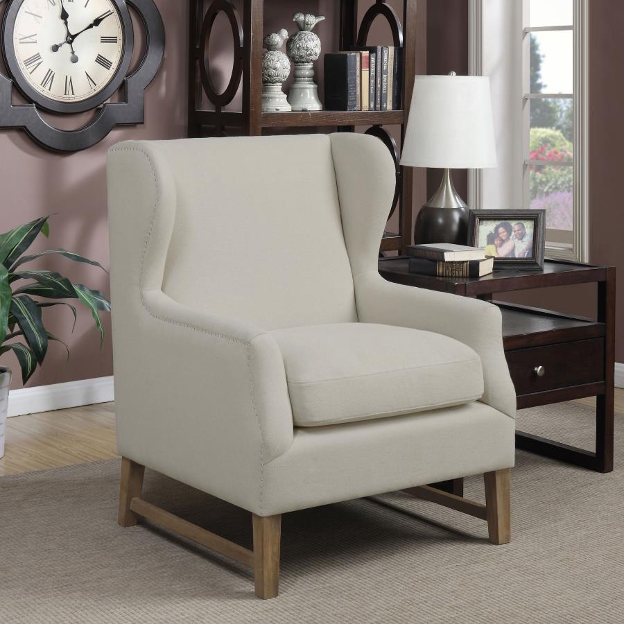 Fleur Beige Accent Chair - MyWaynesHome #