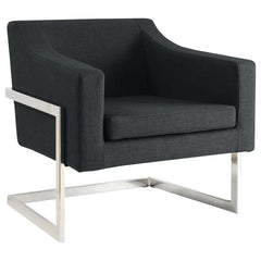 Chris Grey Accent Chair - MyWaynesHome #