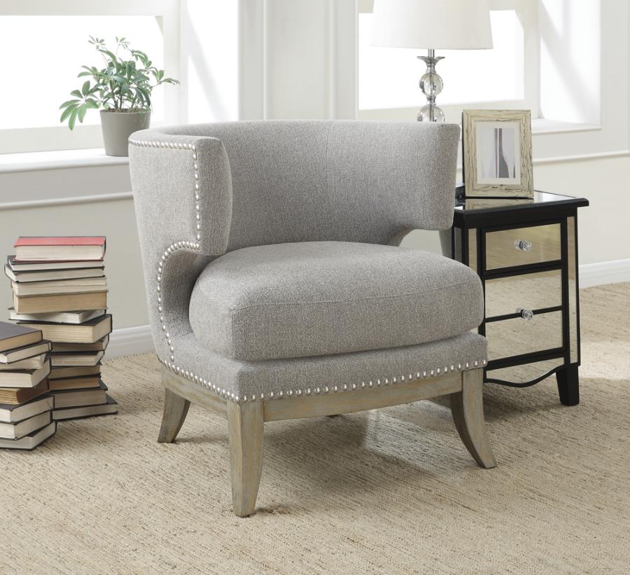 Jordan Grey Accent Chair - MyWaynesHome #