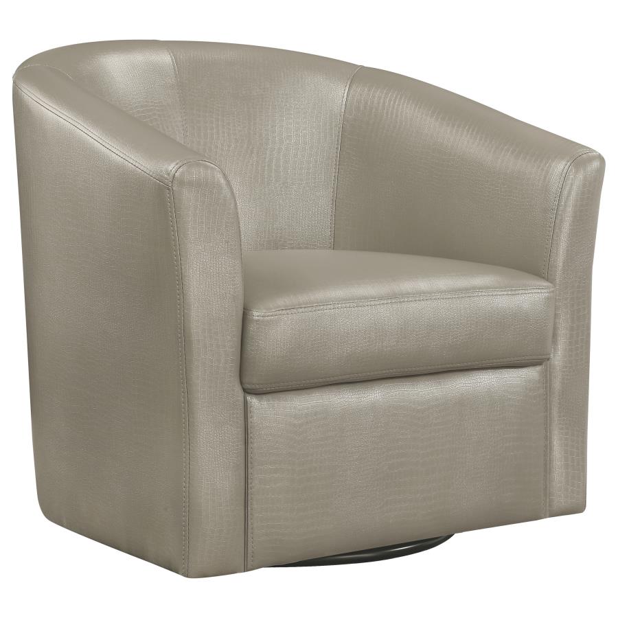 Turner Grey Swivel Chair - MyWaynesHome #