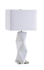 Camie White Table Lamp - MyWaynesHome #