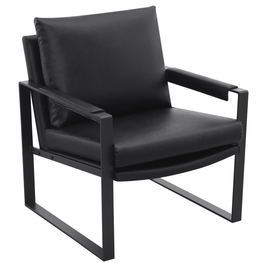 Rosalind Black Accent Chair - MyWaynesHome #