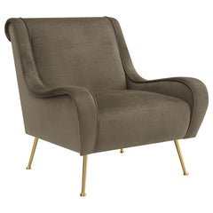 Ricci Brown Accent Chair - MyWaynesHome #