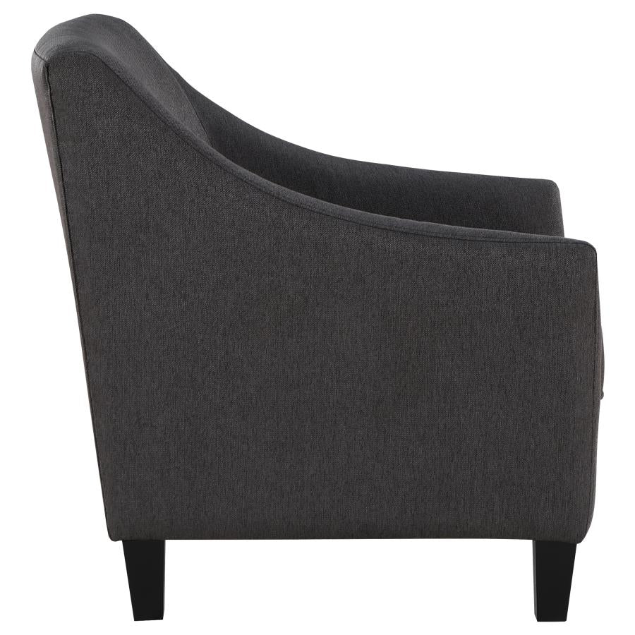 Liam Black Chair - MyWaynesHome #