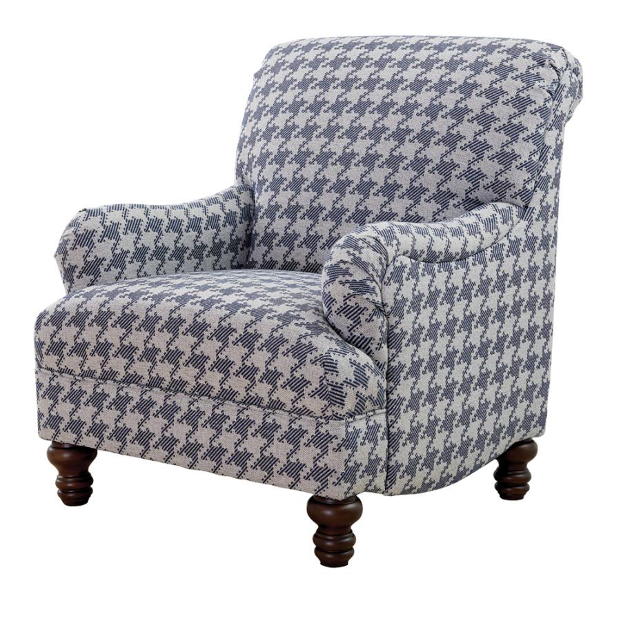 Glenn Blue Accent Chair - MyWaynesHome #