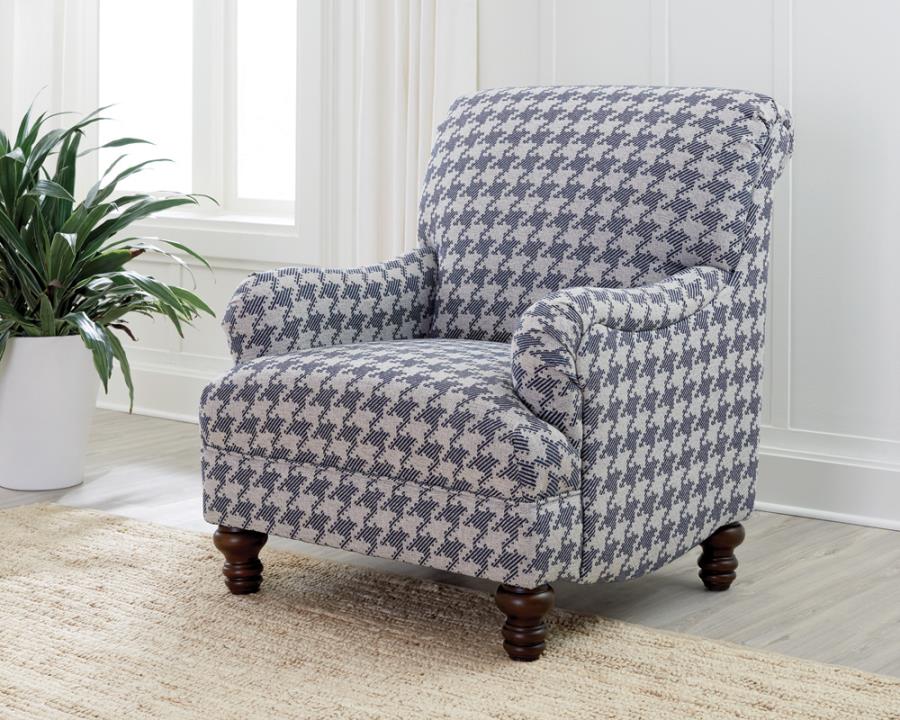Glenn Blue Accent Chair - MyWaynesHome #