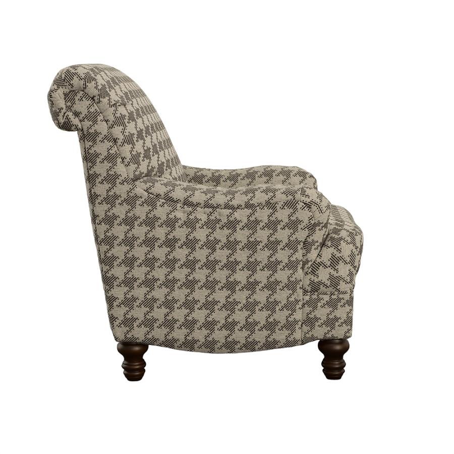Glenn Grey Accent Chair - MyWaynesHome #