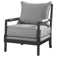 Blanchett Grey Accent Chair - MyWaynesHome #