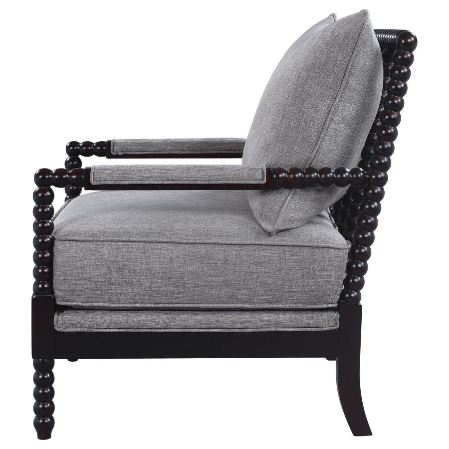 Blanchett Grey Accent Chair - MyWaynesHome #