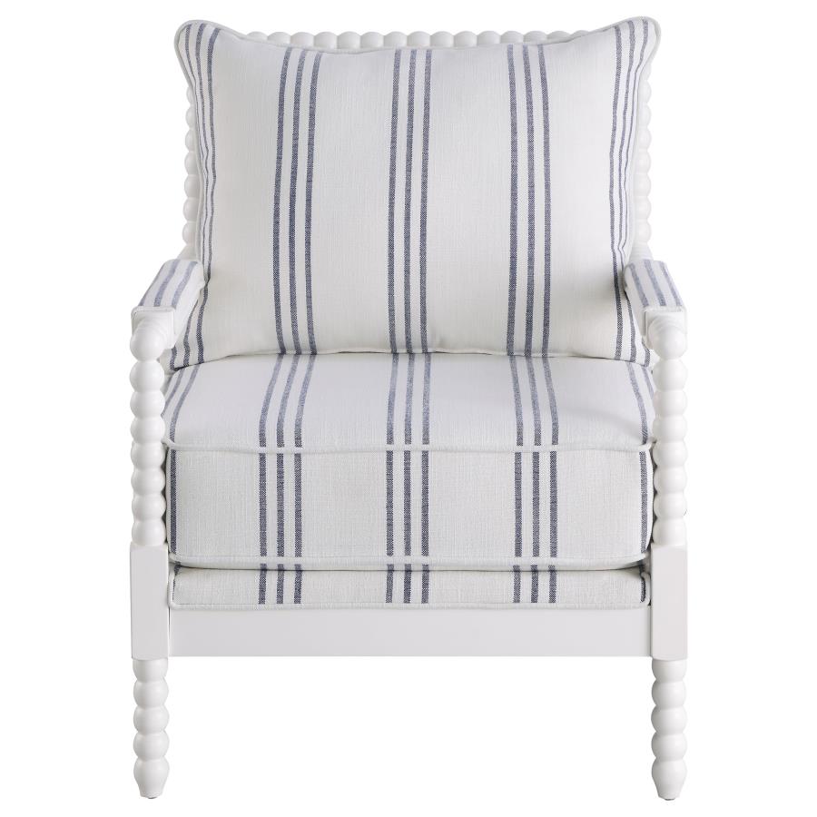 Blanchett White Accent Chair - MyWaynesHome #