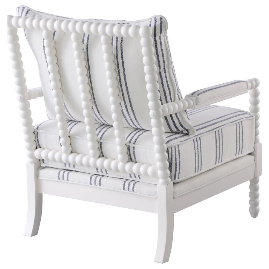 Blanchett White Accent Chair - MyWaynesHome #