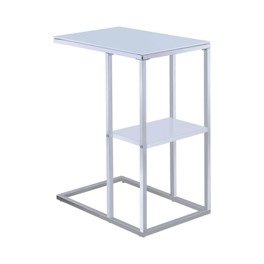 Daisy White Side Table - MyWaynesHome #