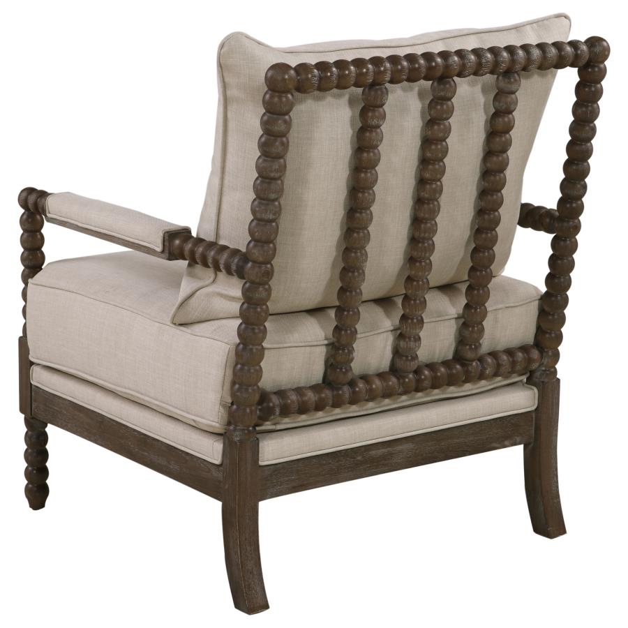 Blanchett Beige Accent Chair - MyWaynesHome #
