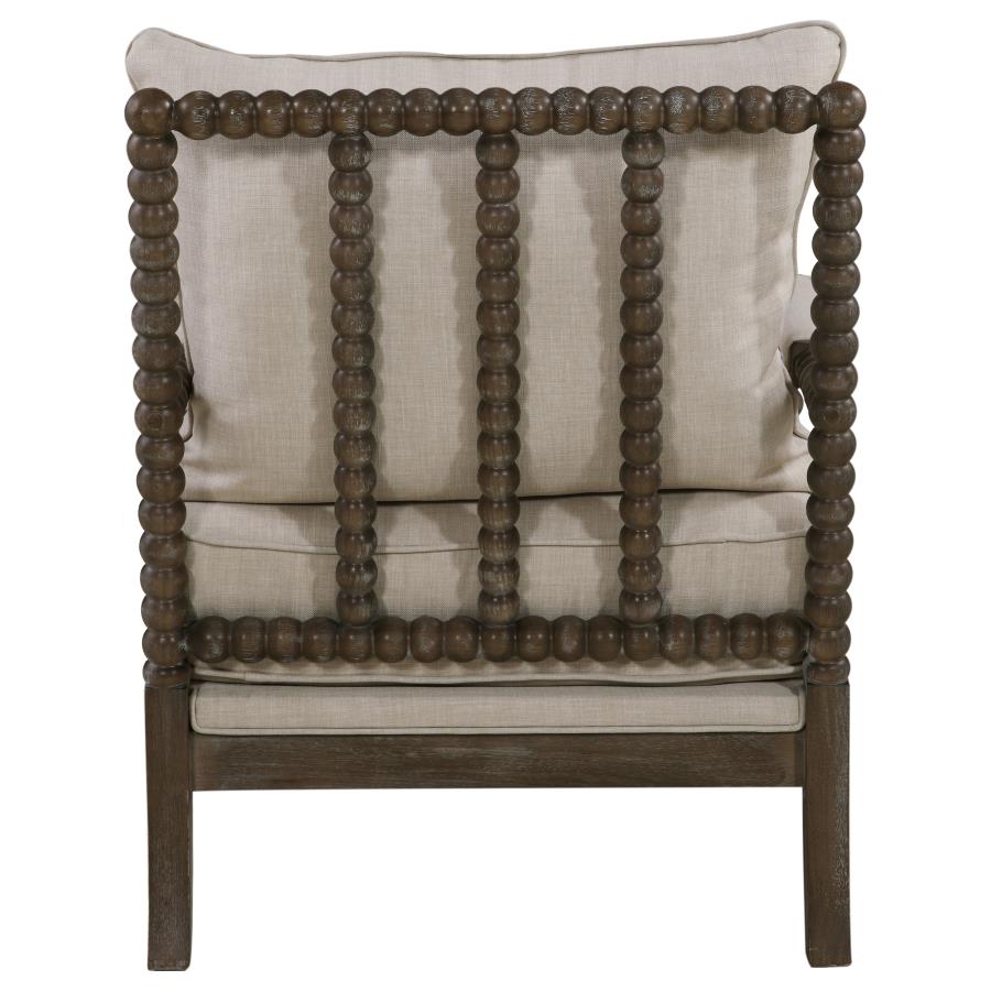 Blanchett Beige Accent Chair - MyWaynesHome #