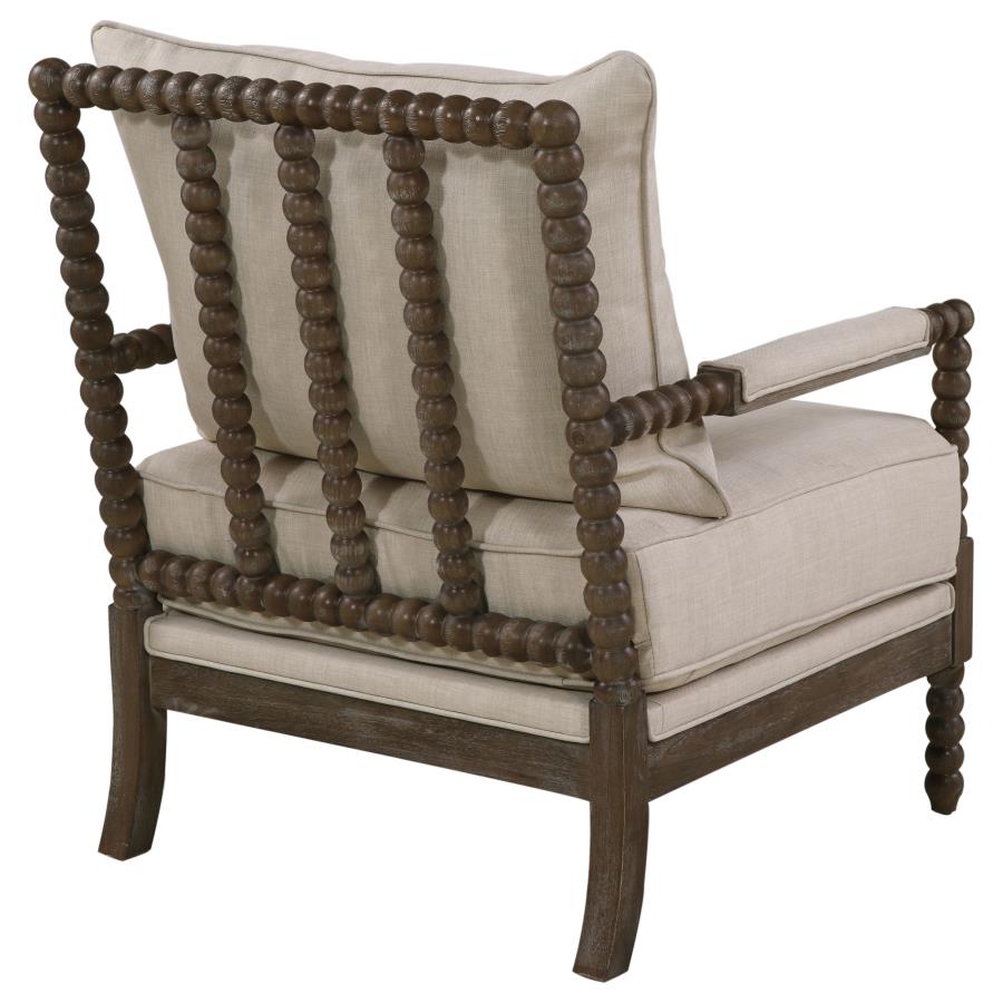 Blanchett Beige Accent Chair - MyWaynesHome #