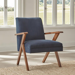 Cheryl Blue Accent Chair - MyWaynesHome #