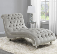 Lydia Grey Chaise - MyWaynesHome #