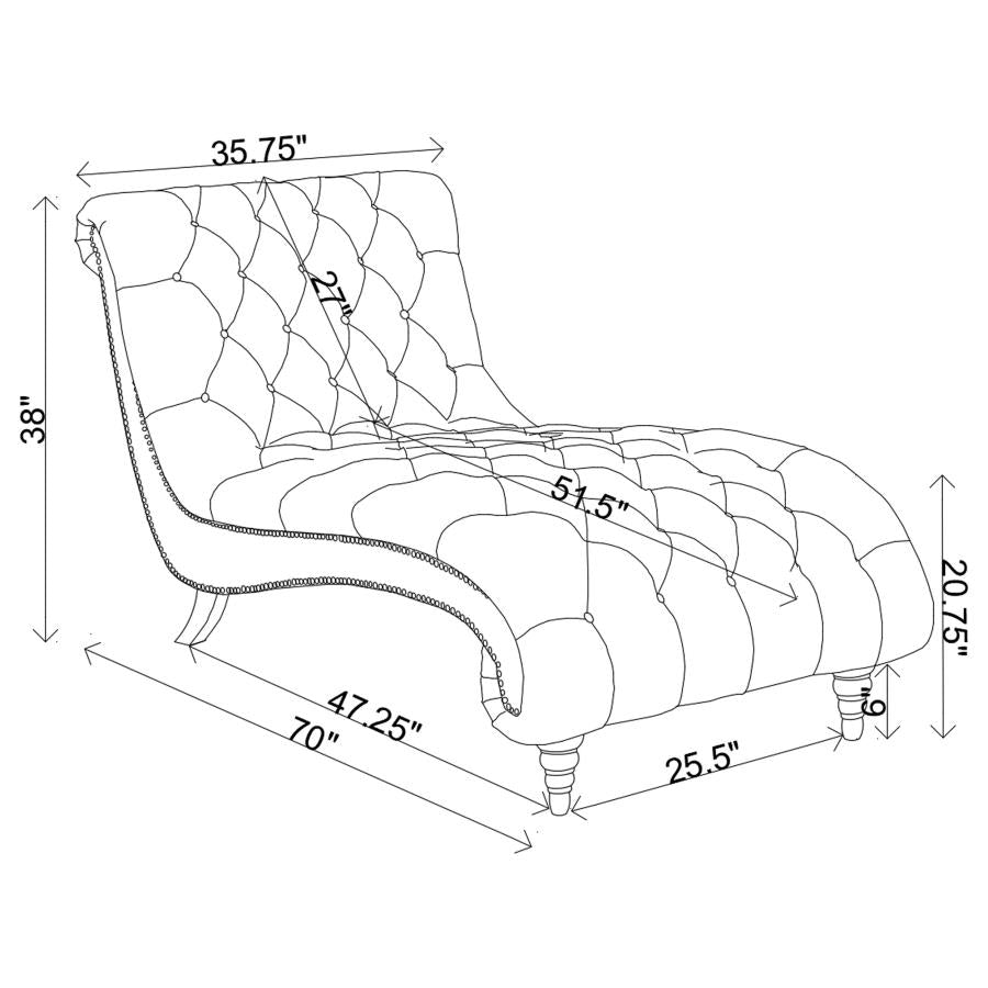 Lydia Grey Chaise - MyWaynesHome #