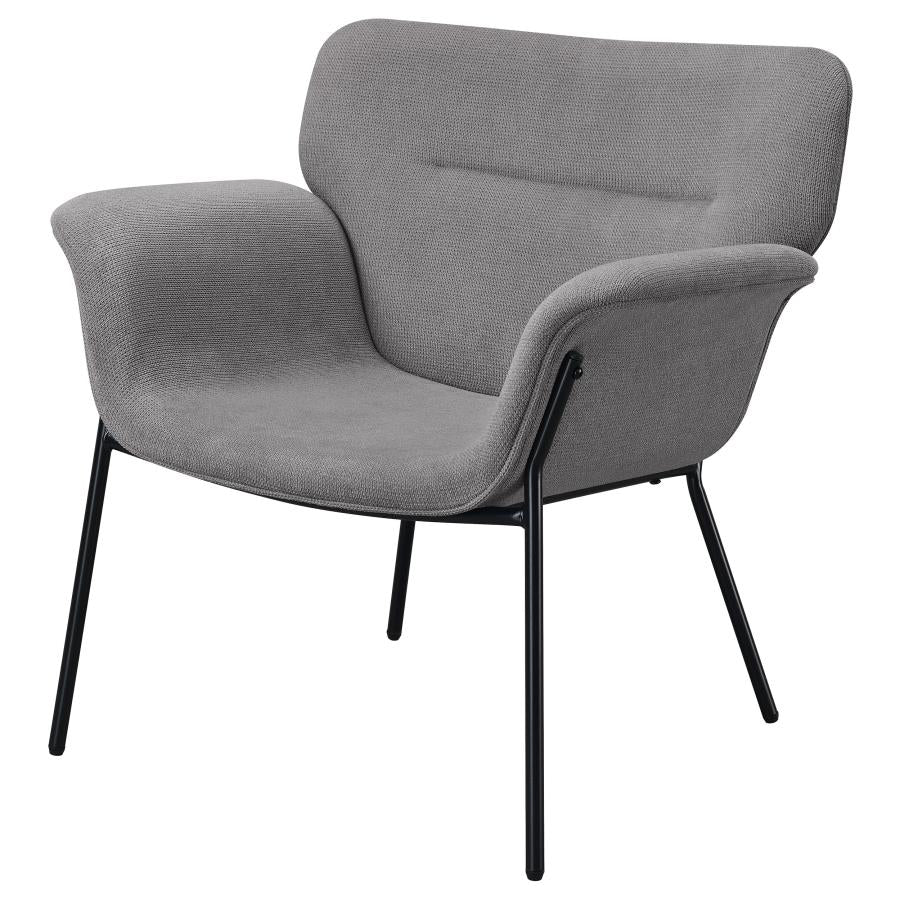 Davina Grey Accent Chair - MyWaynesHome #