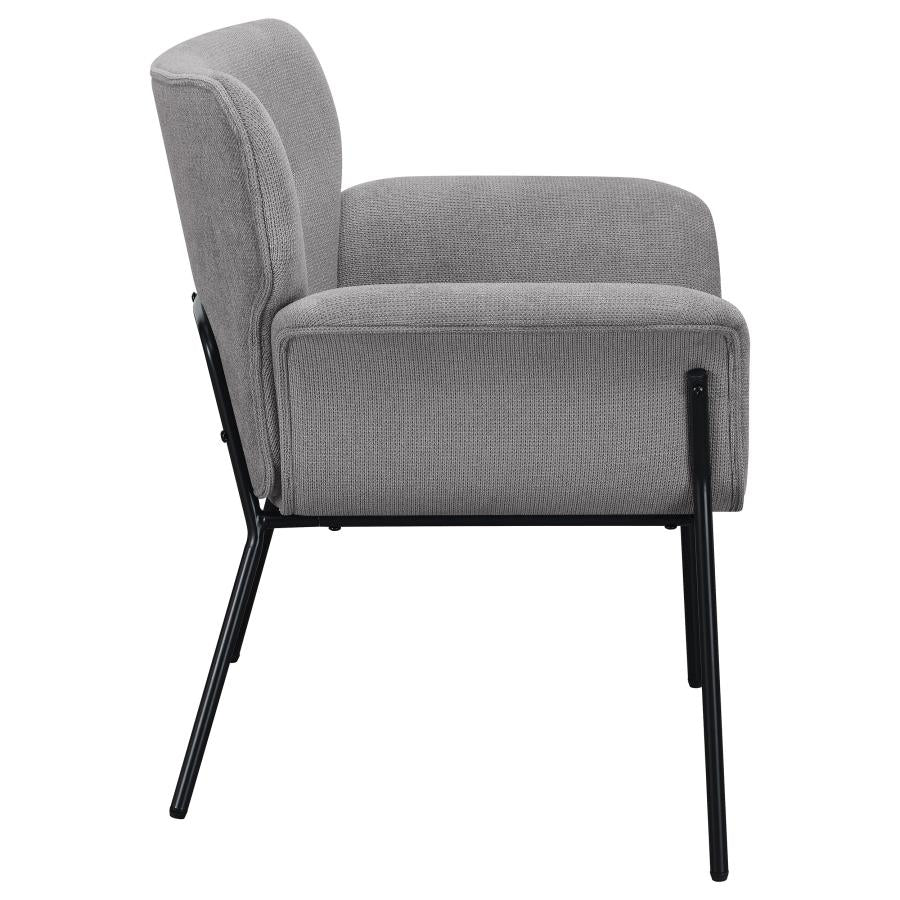 Davina Grey Accent Chair - MyWaynesHome #