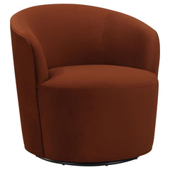 Joyce Orange Swivel Chair - MyWaynesHome #