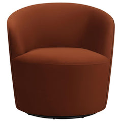 Joyce Orange Swivel Chair - MyWaynesHome #