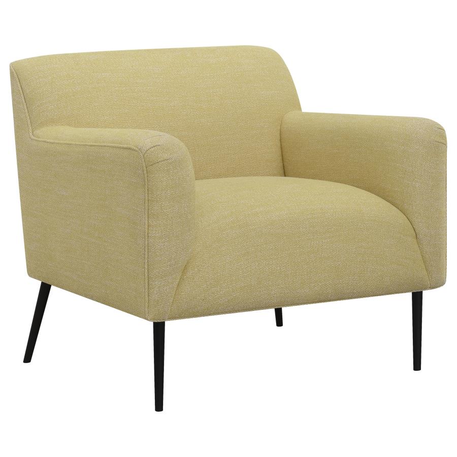 Darlene Yellow Accent Chair - MyWaynesHome #