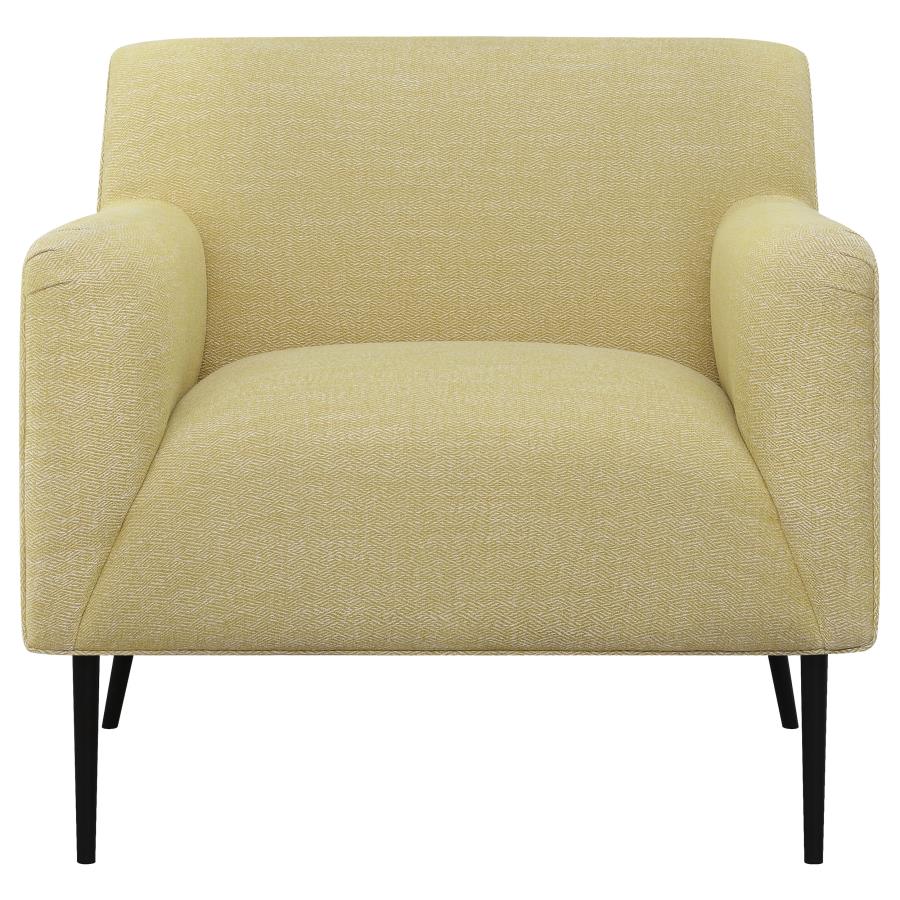 Darlene Yellow Accent Chair - MyWaynesHome #