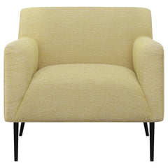 Darlene Yellow Accent Chair - MyWaynesHome #